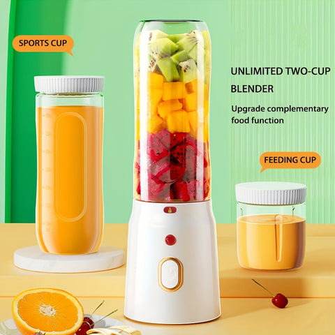 Portable USB Rechargeable Mini Blender – Travel-Friendly