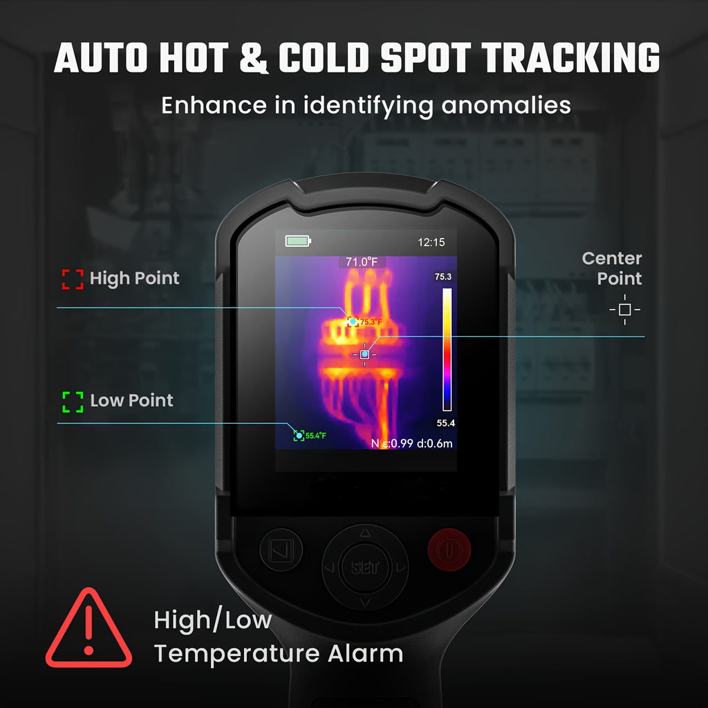 TR10 Portable Thermal Imager – Infrared Camera for Leak Detection, Electrical Maintenance & Industrial Inspection