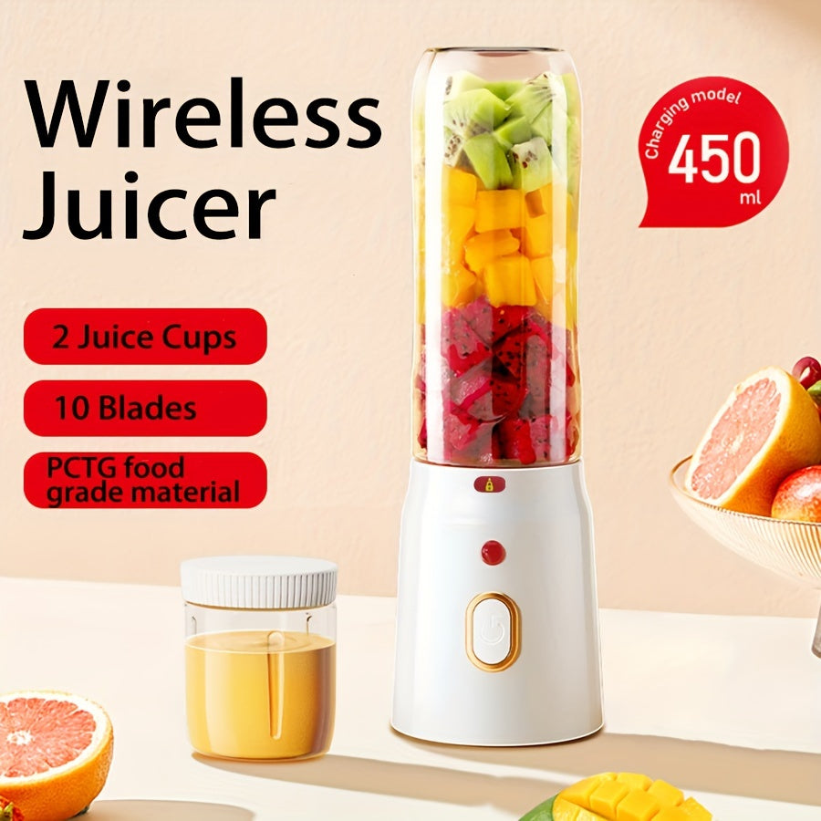 Portable USB Rechargeable Mini Blender – Travel-Friendly