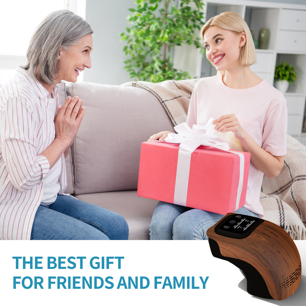 Rechargeable Knee Massager with Heat & Vibration for Pain Relief